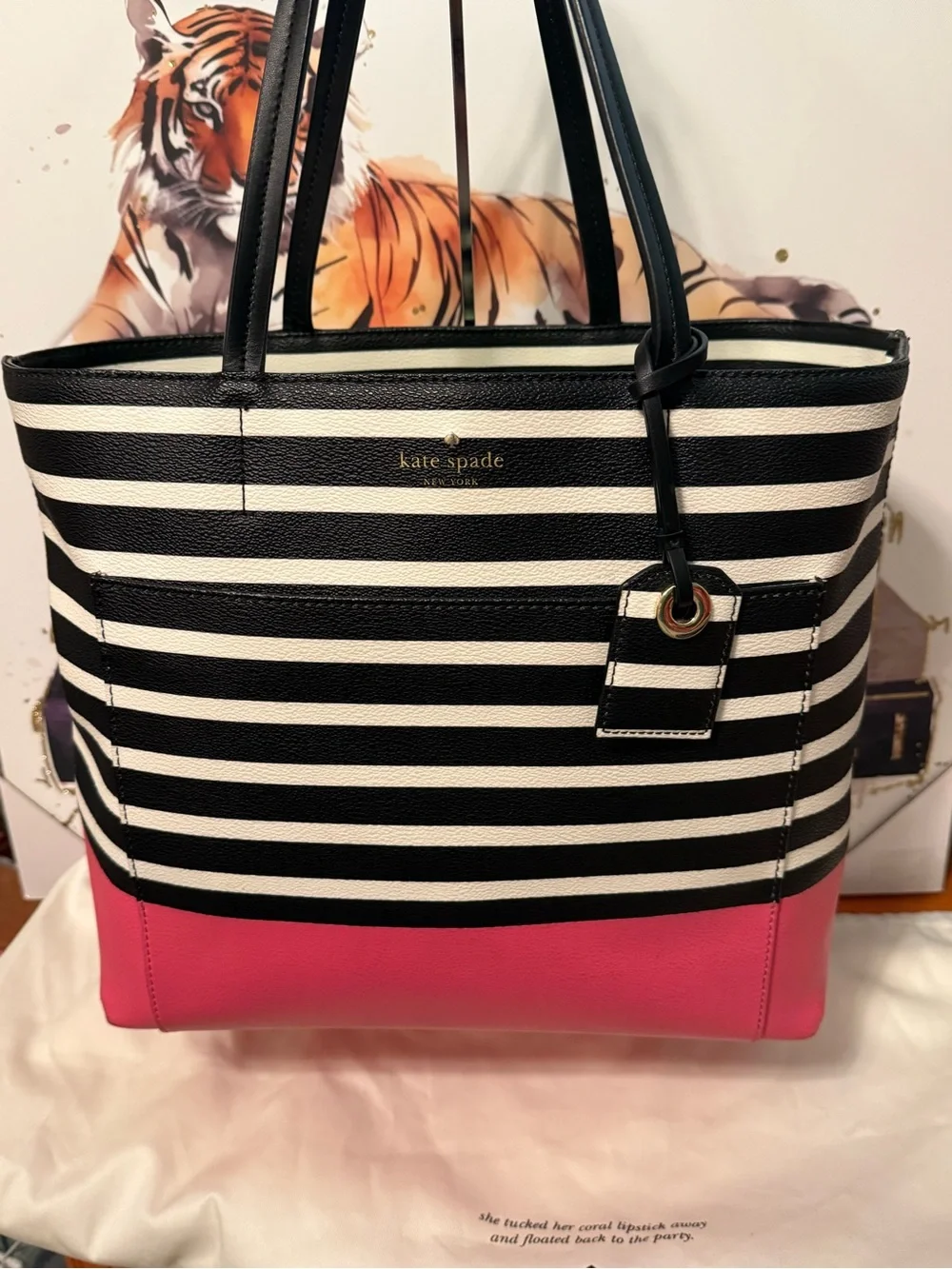 Kate Spade Hyde Lane Riley Dipper Tote VGUC